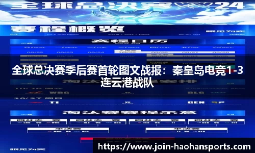 全球总决赛季后赛首轮图文战报：秦皇岛电竞1-3连云港战队